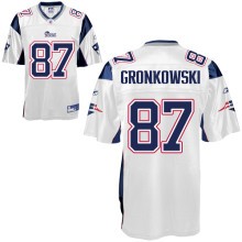 New England Patriots #87 Rob Gronkowski Jersey white