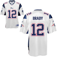 New England Patriots 12# Tom Brady White