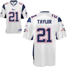 New England Patriots 21# TAYLOR White