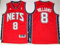 New Jersey Nets 8# Deron Williams red Jersey