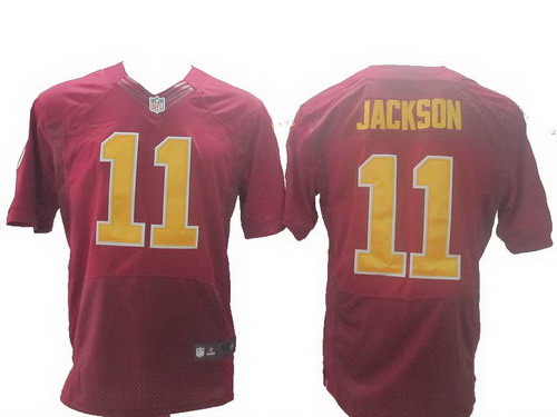 New Nike Washington RedSkins #11 DeSean Jackson red elite 80TH Anniversary throwback Jersey