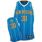 New Orleans Hornets 30# David West Authentic Road Jersey