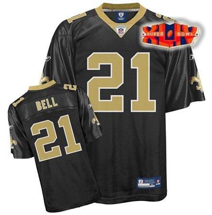 New Orleans Saints #21 Mike Bell Super Bowl XLIV Jersey Team Jersey