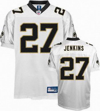 New Orleans Saints #27 Malcolm Jenkins Jerseys white