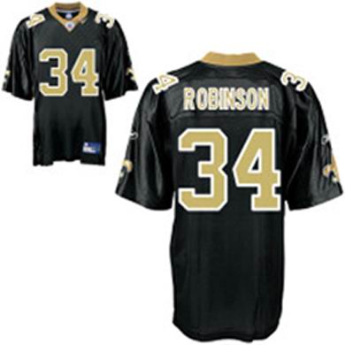 New Orleans Saints #34 Patrick Robinson black Jersey