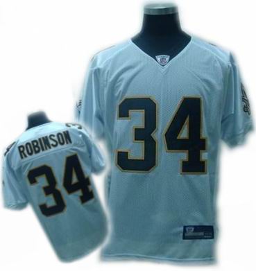 New Orleans Saints #34 Patrick Robinson white Jerseys