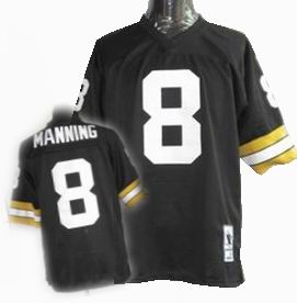 New Orleans Saints #8 Manning Black jerseys