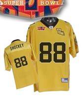 New Orleans Saints #88 Jeremy Shockey Super Bowl XLIV Color GOLD Jersey