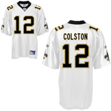 New Orleans Saints 12# Marques Colston White