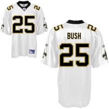 New Orleans Saints 25# Reggie Bush White