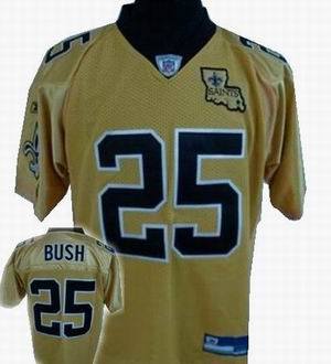 New Orleans Saints 25# Reggie Bush golden