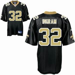 New Orleans Saints 32# Clint Ingram black Jersey