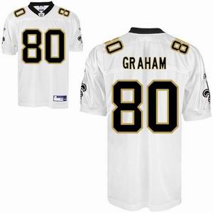 New Orleans Saints 80 Jimmy Graham white jerseys