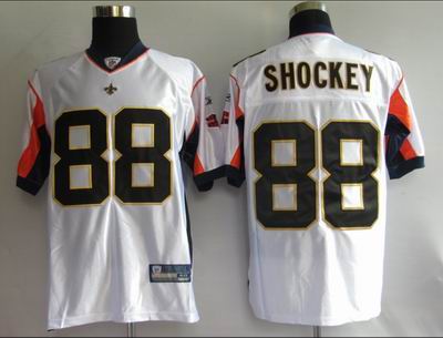 New Orleans Saints 88# Jeremy Shockey super bowl jerseys white
