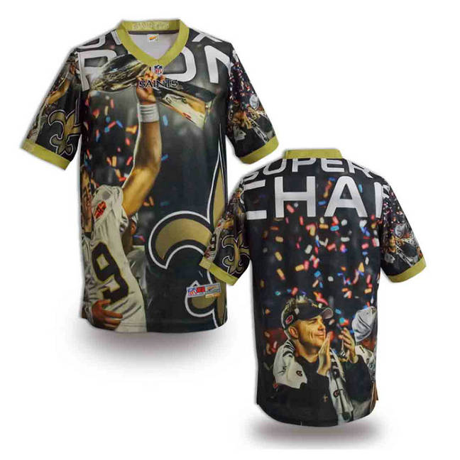 New Orleans Saints blank fashion NFL jerseys(3)