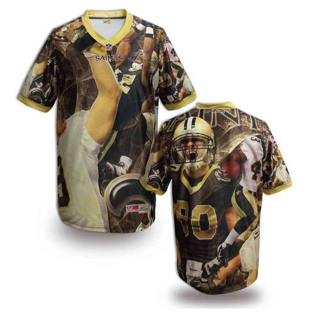 New Orleans Saints blank fashion NFL jerseys(5)