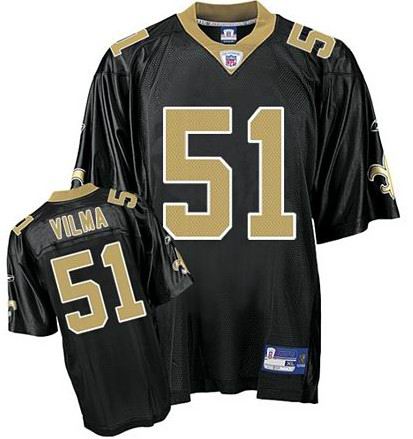 New Orleans Saints jersey #51 Jonathan Vilma Team Color Jersey