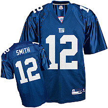 New York Giants #12 Steve Smith Team Color Jerseys blue