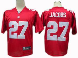 New York Giants #27 Brandon Jacobs Jersey Red