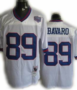 New York Giants #89 Mark Bavaro Throwback Jerseys white