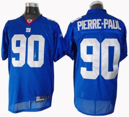 New York Giants #90 Jason Pierre-Paul Royal Blue Jersey