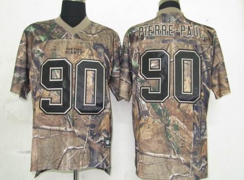 New York Giants #90 Jason Pierre-Paul Royal realtree jersey