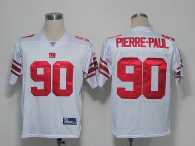 New York Giants #90 Jason Pierre-Paul Royal white Jersey