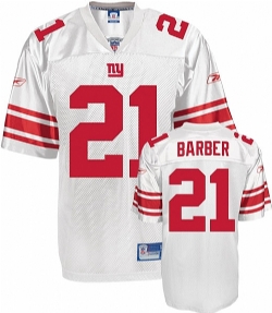 New York Giants 21# BARBER white jerseys