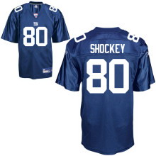 New York Giants 80# Jeremy Shockey blue