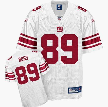 New York Giants 89 Boss white jerseys