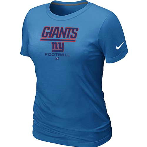 New York Giants L.blue Women's Critical Victory T-Shirt