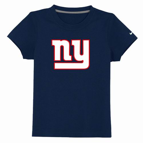 New York Giants Sideline Legend Authentic Logo YouthT-Shirt  D.Blue