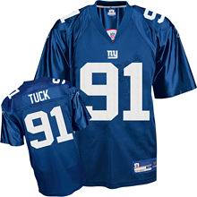 New York Giants Youth Jersey #91 Justin Tuck Blue