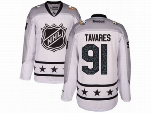 New York Islanders #91 John Tavares White Metropolitan Division 2017 All-Star NHL Jersey