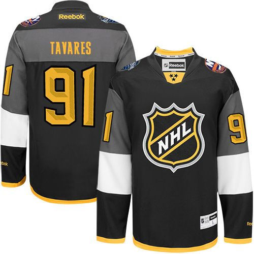 New York Islanders 91 John Tavares Black 2016 All Star NHL Jersey