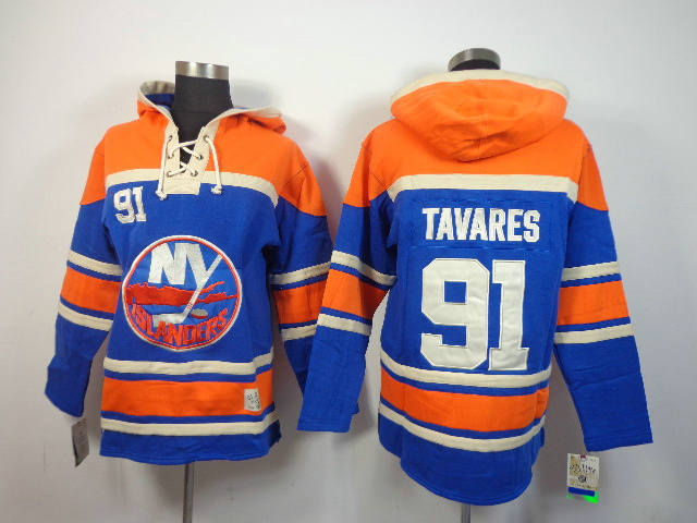 New York Islanders 91 John Tavares NHL Fashion hoddies