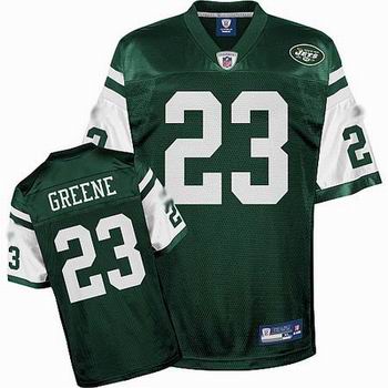 New York Jets #23 Shonn Greene Jerseys Team Color green