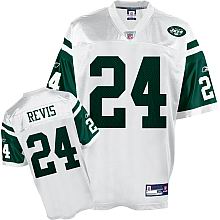 New York Jets #24 Darrelle Revis White