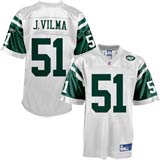 New York Jets #51 Jonathan Vilma White