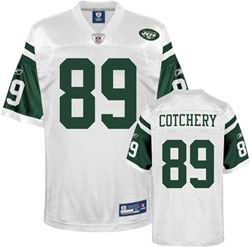 New York Jets #89 Jerricho Cotchery Jerseys White