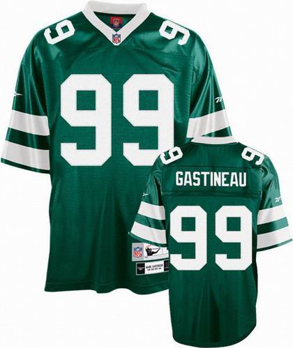 New York Jets #99 Gastineau Jersey green