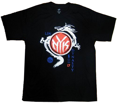 New York Knicks 17# Jeremy Lin T Shirts black