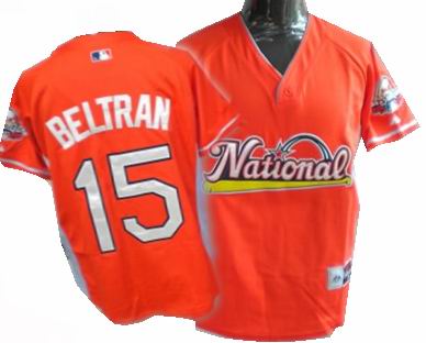 New York Mets #15 Beltran red 2009 AllStar