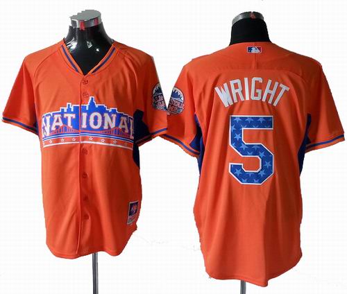 New York Mets 5# David Wright National League 2013 All Star Jersey