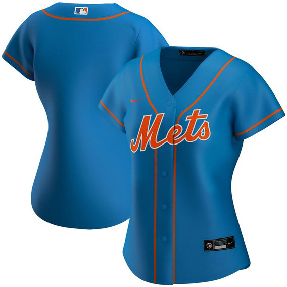 New York Mets Nike Women's Alternate 2020 MLB Team Jersey Royal