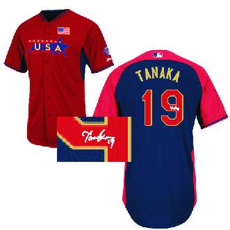 New York Yankees 19# Masahiro Tanaka USA 2014 Future Stars BP Jersey