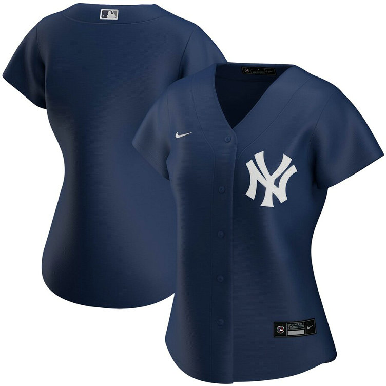 New York Yankees Nike Women's Alternate 2020 MLB Team Jersey Navy