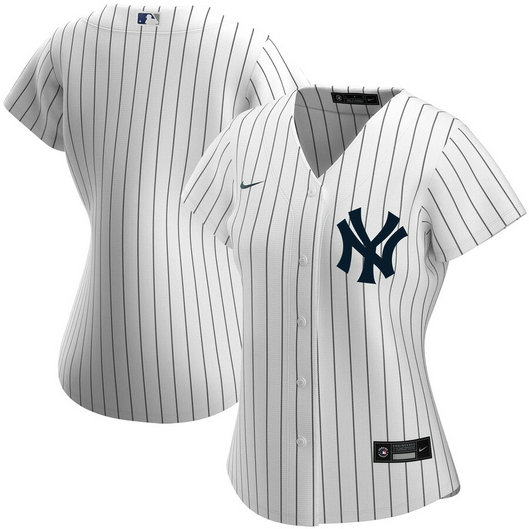 New York Yankees Nike Women's Home 2020 MLB Team Jersey White