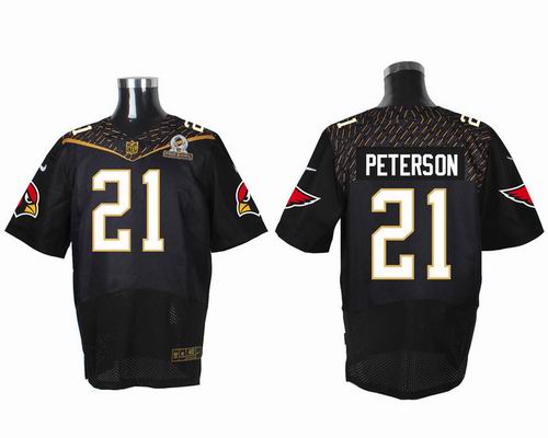 Nike Arizona Cardinals #21 Patrick Peterson black 2016 Pro Bowl Elite Jersey