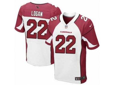 Nike Arizona Cardinals #22 T. J. Logan Elite White Jersey